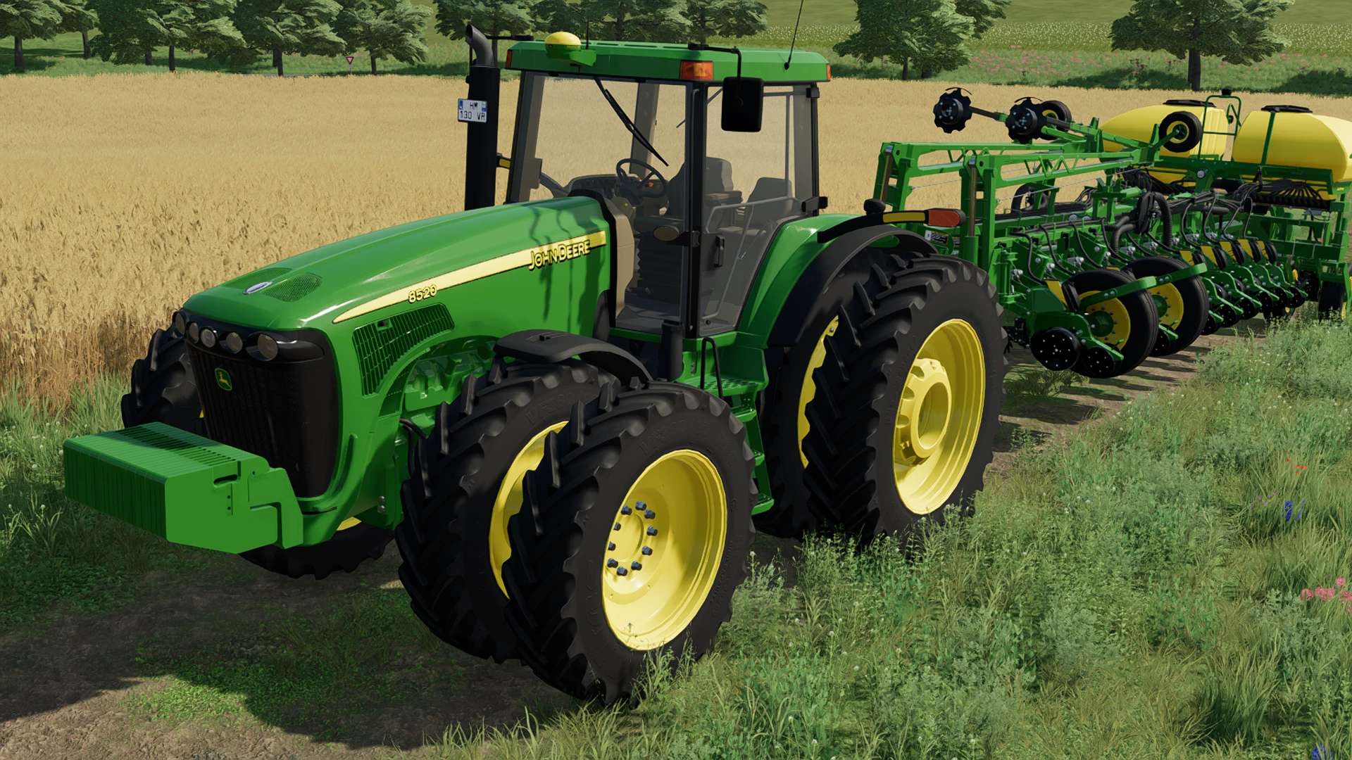 John Deere série 8020 v1 0 0 0 FS25 Mod Farming Simulator 22 mod