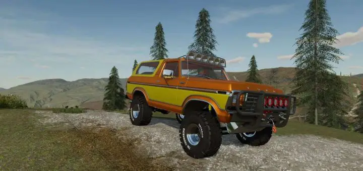 Ford Bronco FS22 Mods Farming Simulator 22 Mods