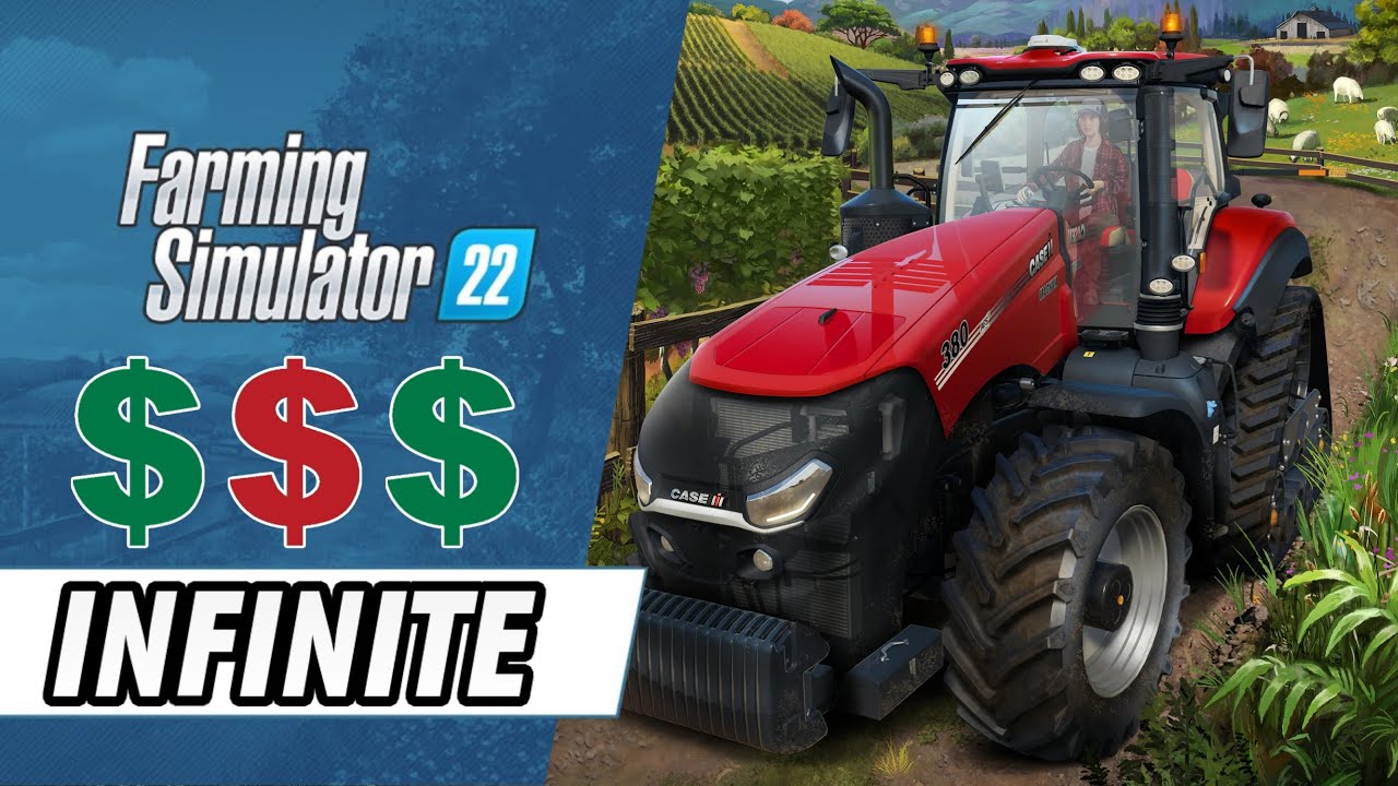 Money Cheat Pour Farming Simulator 22 XBOX PS5 PC FS22 Mod Farming Simulator 22 Mod