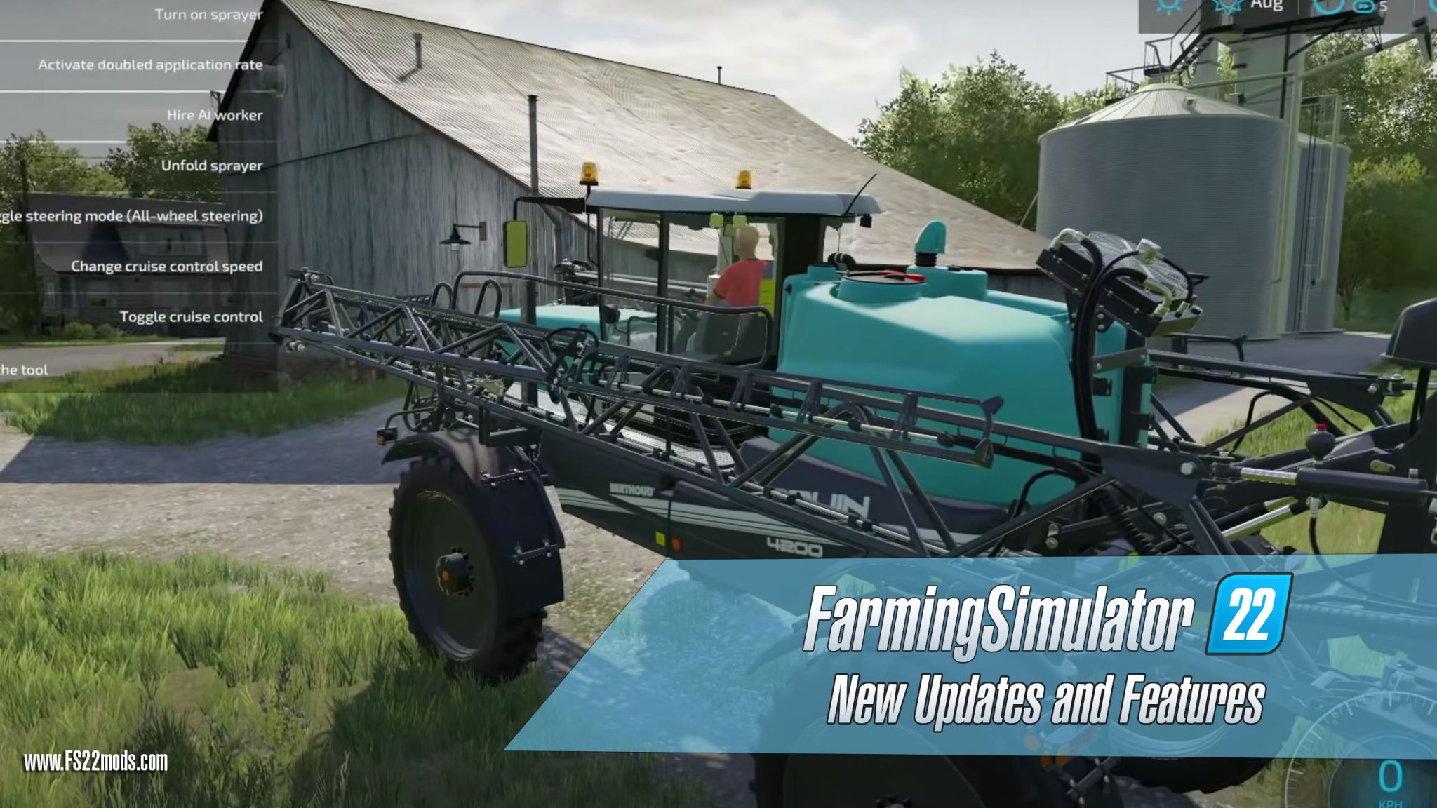 Première interview FS22 Nouvelles mises à jour et fonctionnalités FS25 Mod Farming