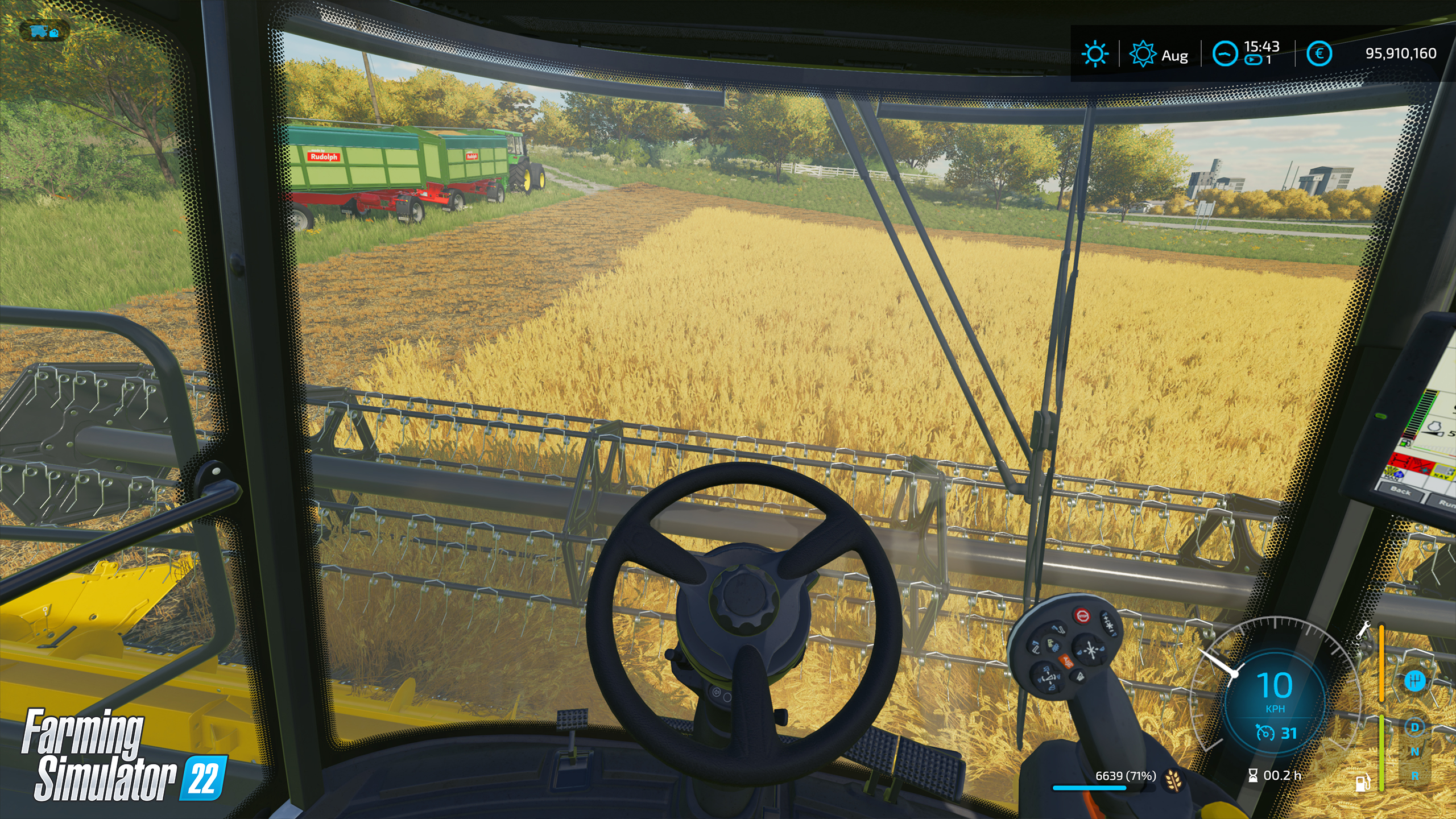 Premières scènes de gameplay en direct de Farming Simulator 22 