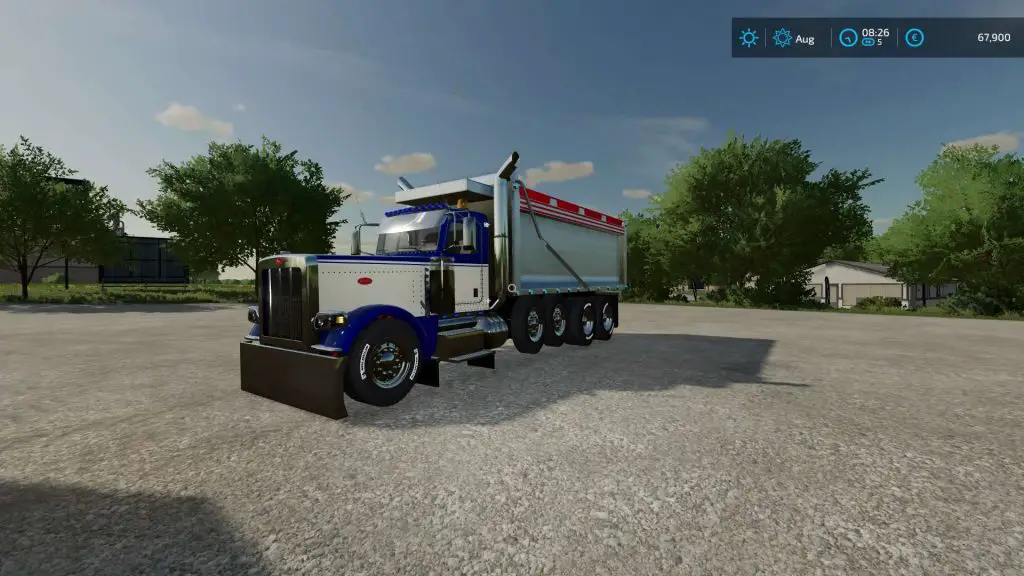 Peterbilt Camion Benne Basculante V Fs Mod Farming