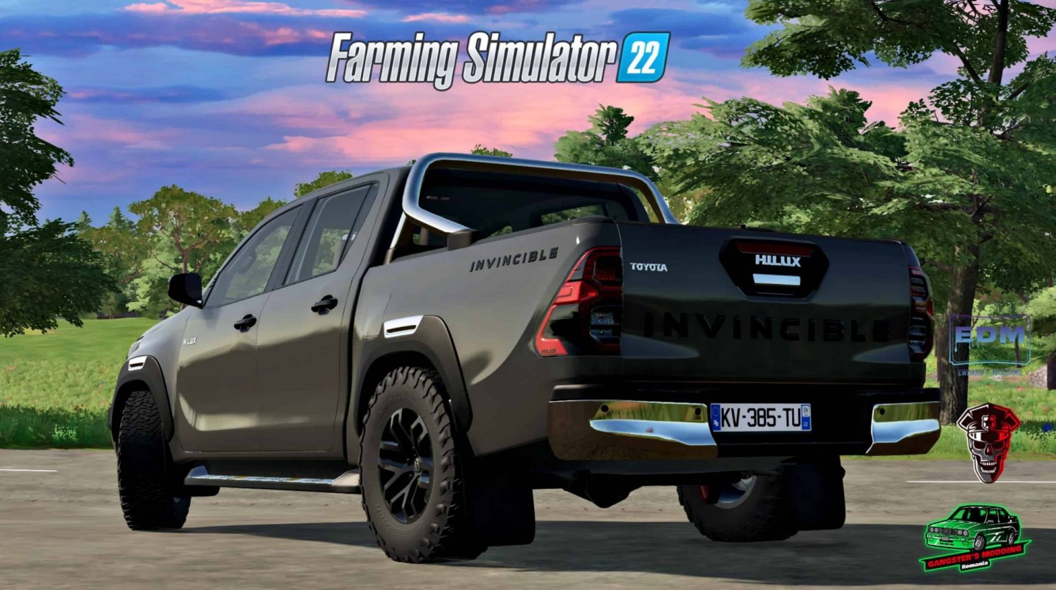 Toyota Hilux Invincible 2021 V10 Fs22 Farming Simulator 22 Mod | Images ...