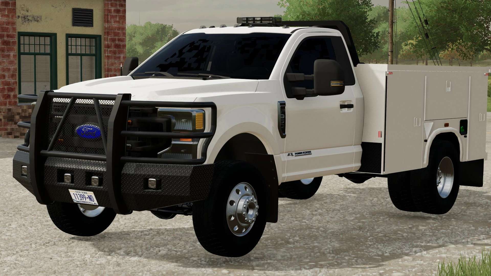 2022 Ford F350 Camion De Service à Cabine Simple V1000 Fs25 Mod