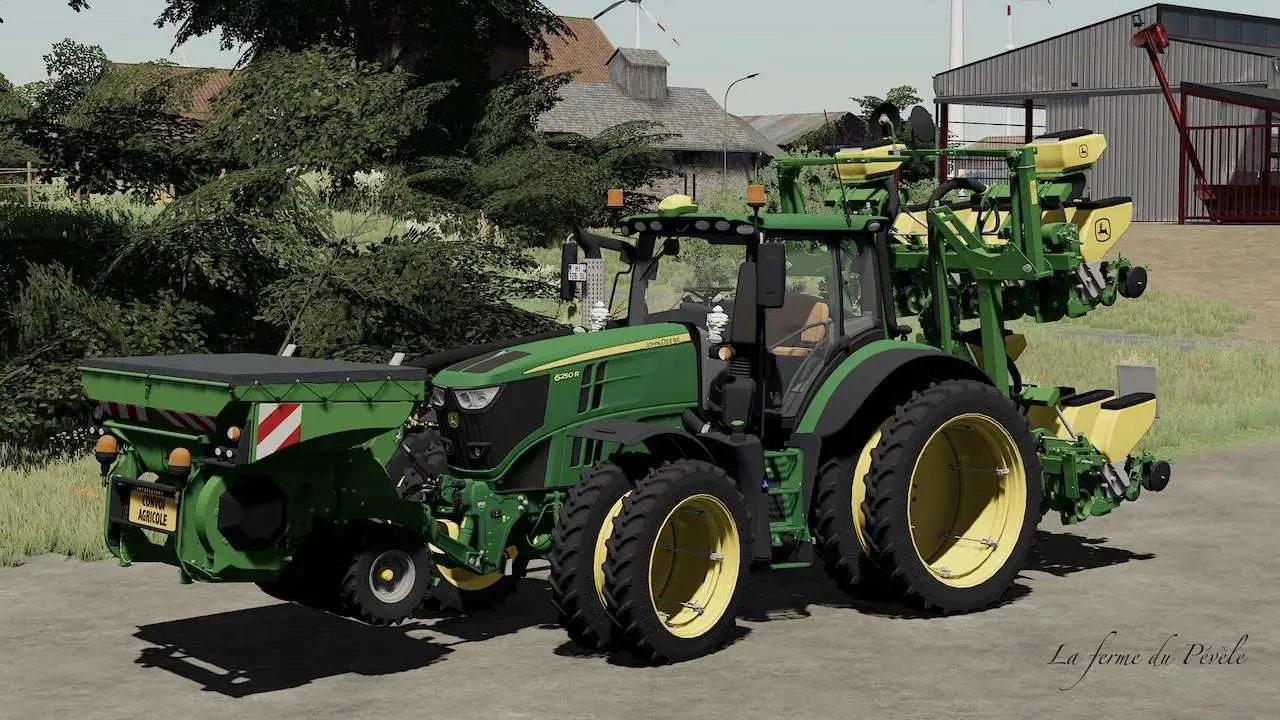 John Deere Série 6r V1000 Fs22 Mod Farming Simulator 22 Mod