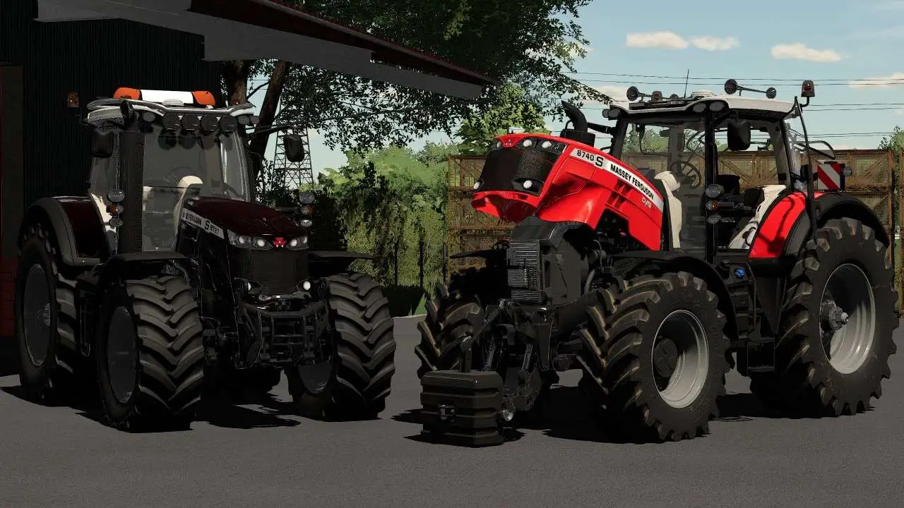 Massey Ferguson 8700s Modifier V1000 Fs22 Mod Farming Simulator 22 Mod 6918