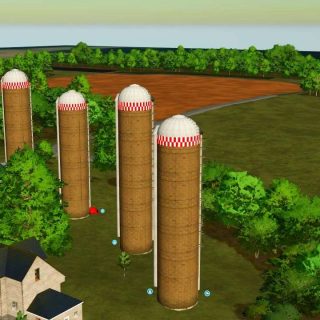 Pack Silos D Ensilage V Fs Mod Farming Simulator Mod