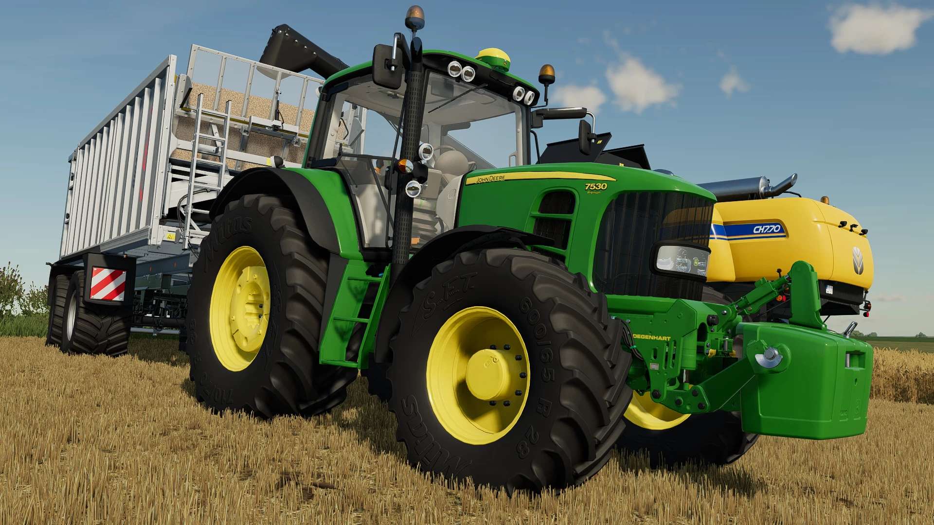John Deere 7030 Série Premium V1000 Fs22 Mod Farming Simulator 22 Mod 5121